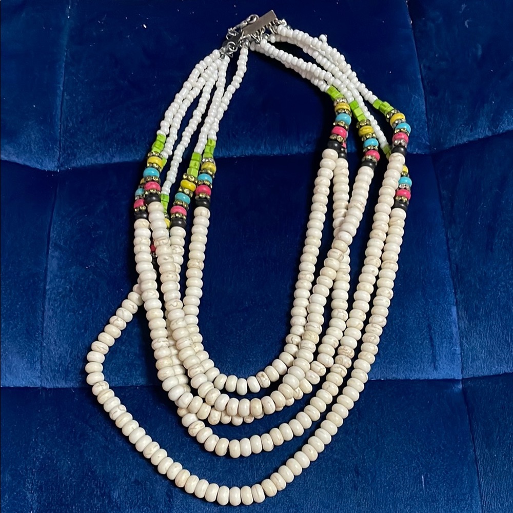 Multicolor Beaded Necklace